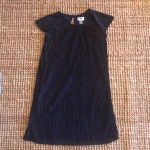 Navy blue sparkly dress